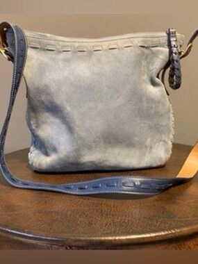 COACH VINTAGE LEGACY SUEDE BAG